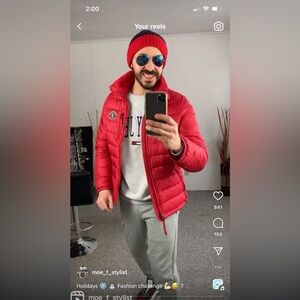 Puffer jacket from abercrombie and fitch  in excellent condition!!!